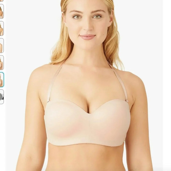 NWT Wacoal Women's Staying Power Strapless Bra, nude, 34DD - Picture 6 of 6
